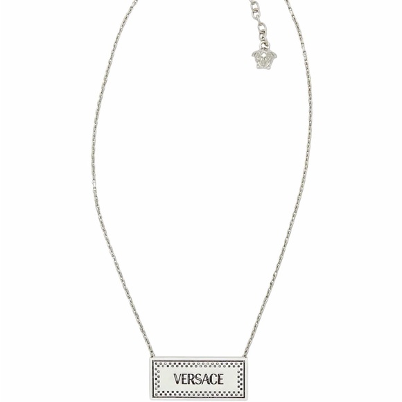 Versace Silver Medusa Pendant Necklace